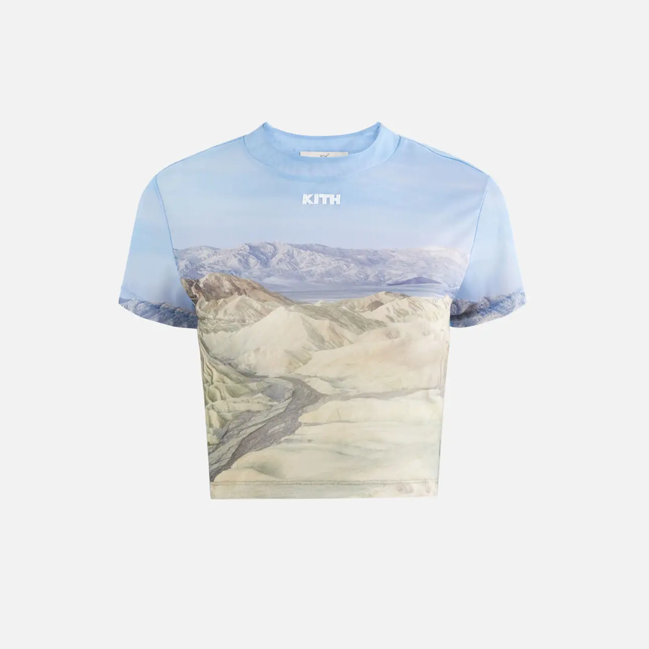 Kith Women Desert Landscape Mulberry Mesh Tee - Larimar