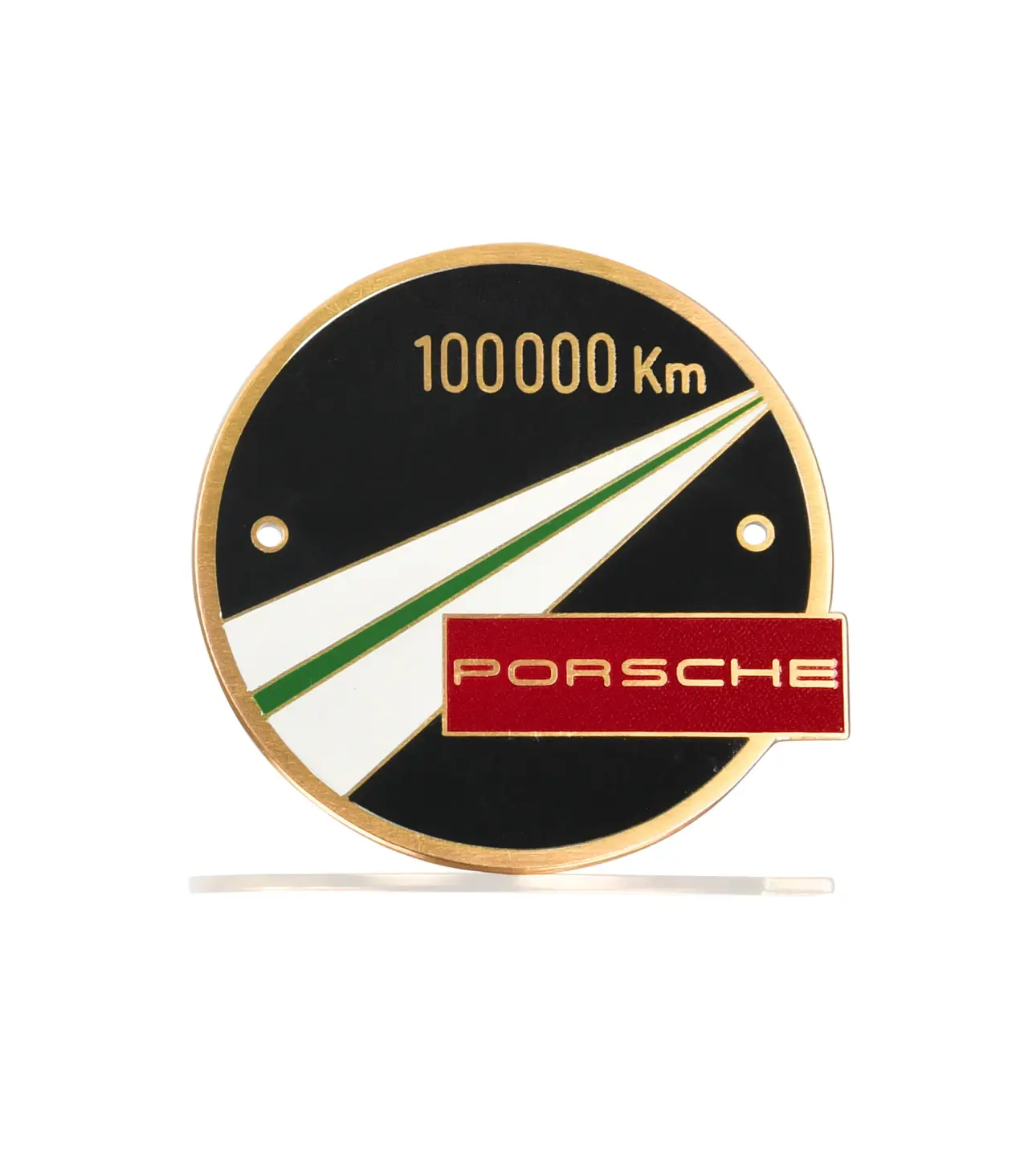 Porsche Plakette "100.000 km"