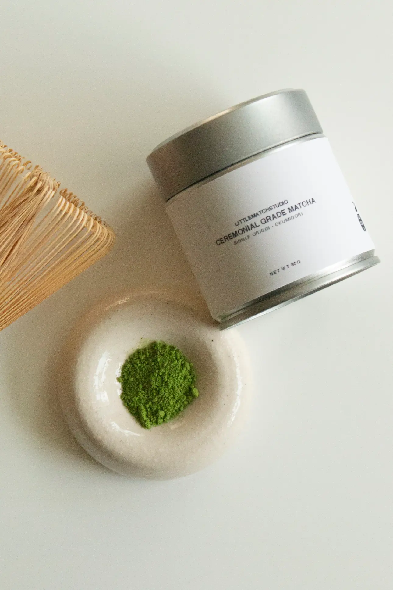 ceremonial grade matcha — $38