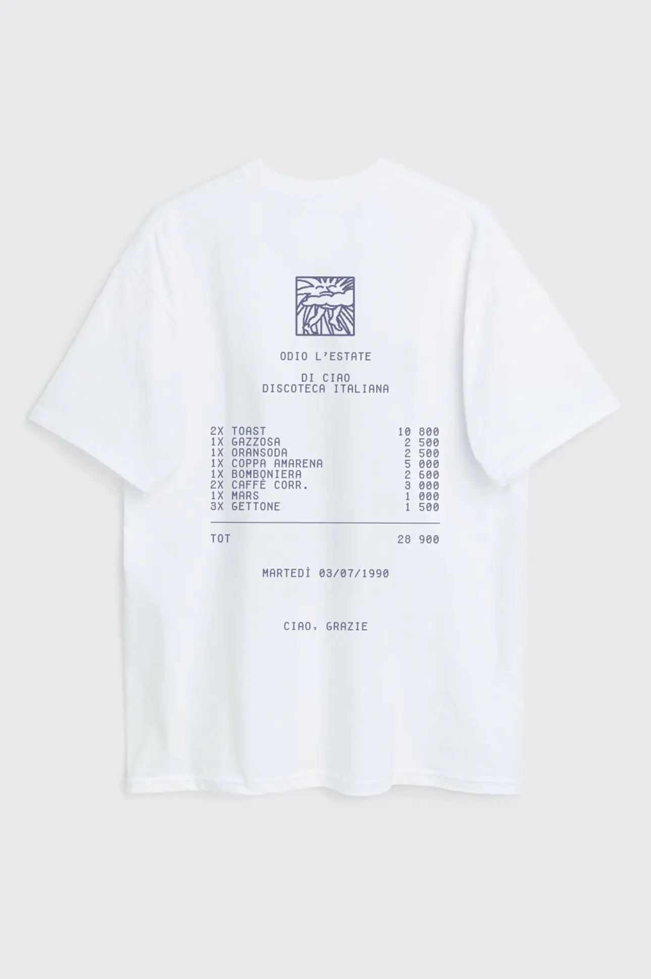 Odio l'estate - T-shirt - Ciao Discoteca Italiana