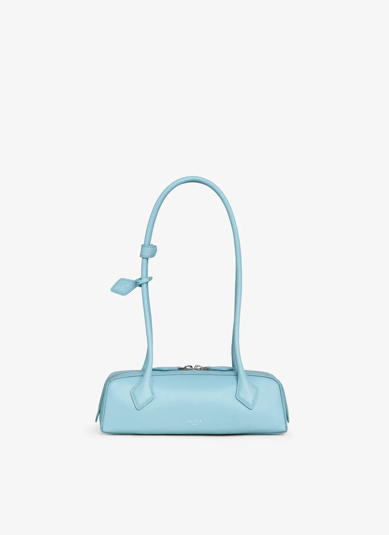 ALAÏA BORSA LE TECKEL SMALL IN PELLE DI CAPRA in Blu da Donna | ALAÏA IT