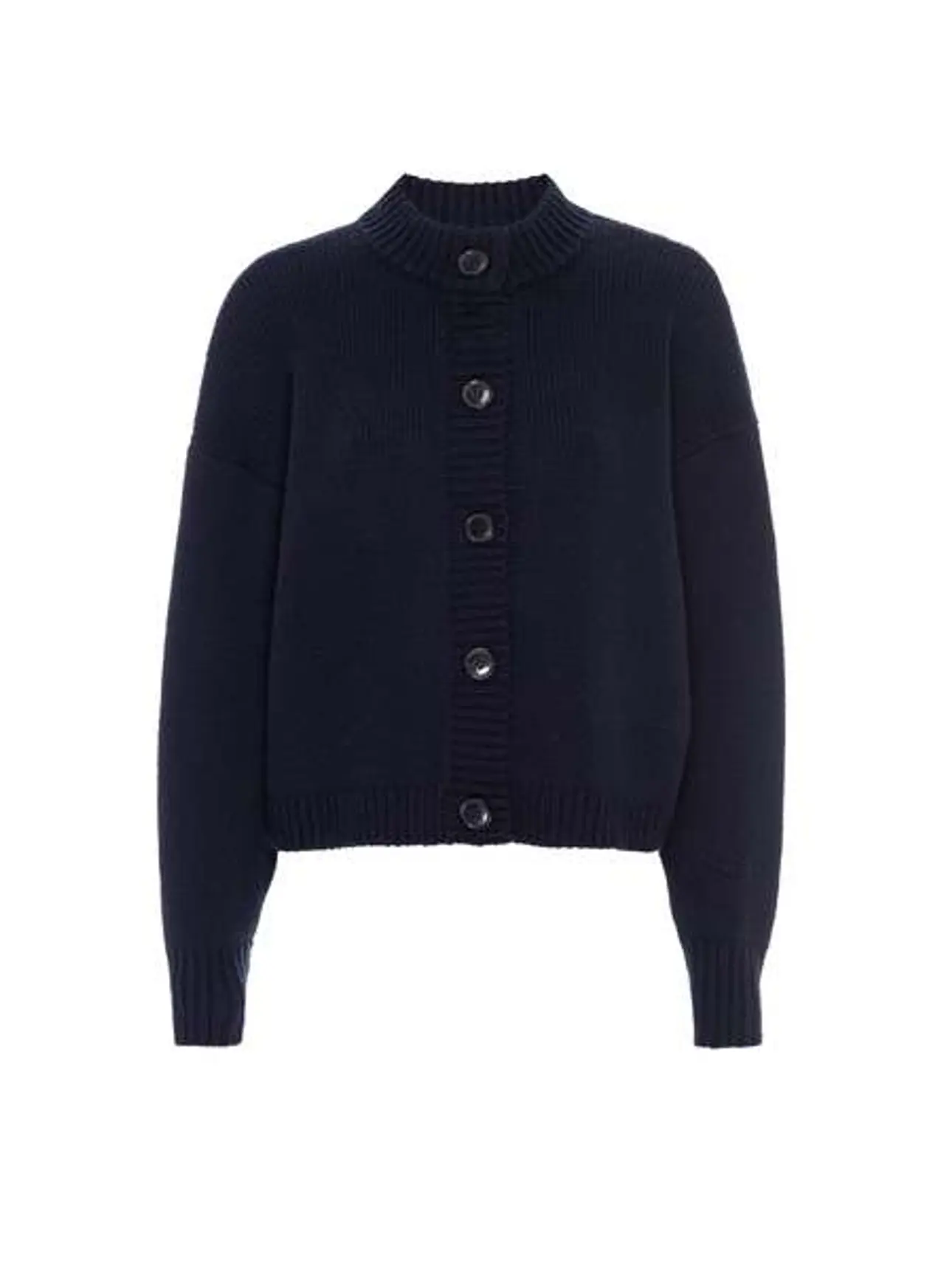 FRAME Denim Chunky Femme Cardigan - Navy