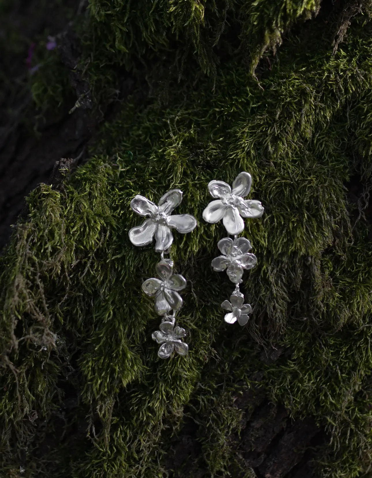 BLOSSOM ear hangers ANNA TRABERT JEWELRY