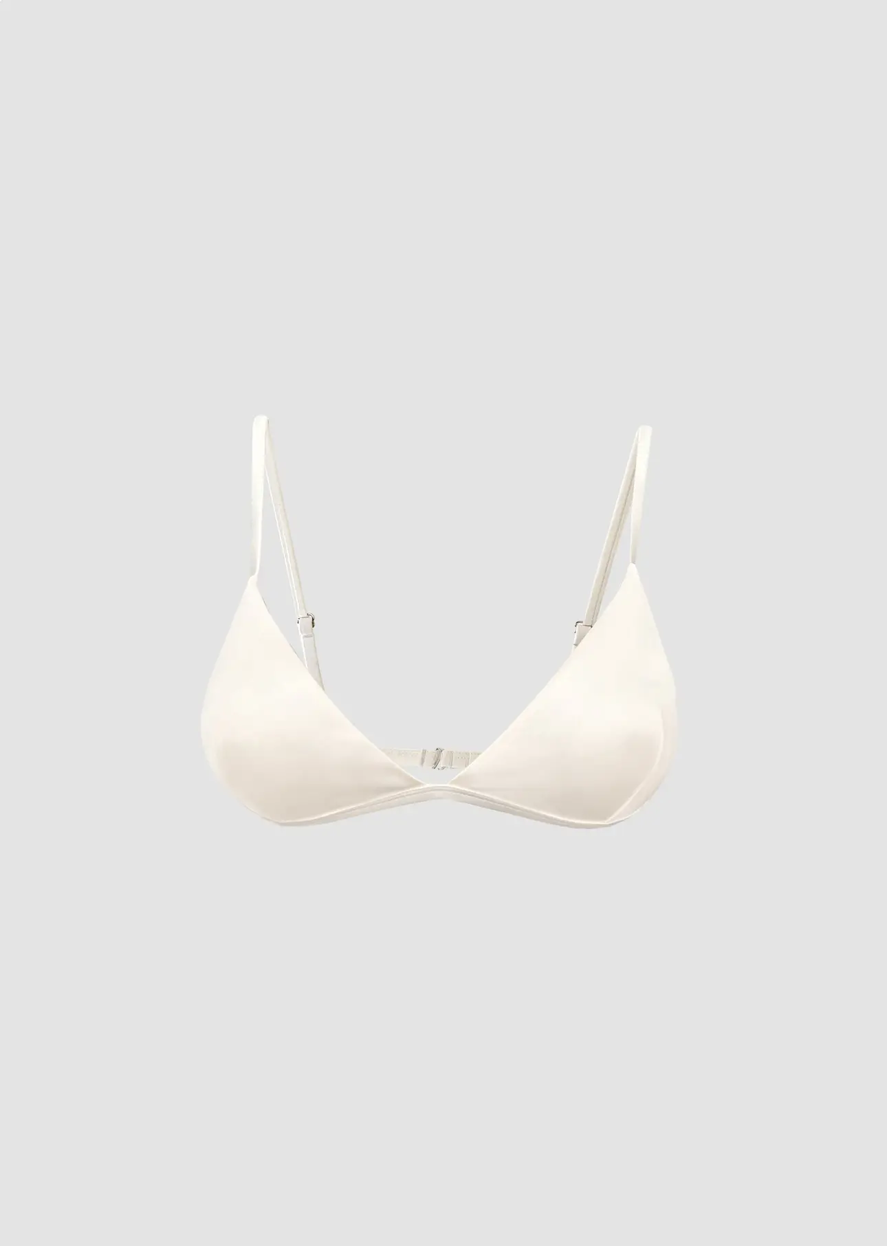 Venus Silk Triangle Bra Ivory