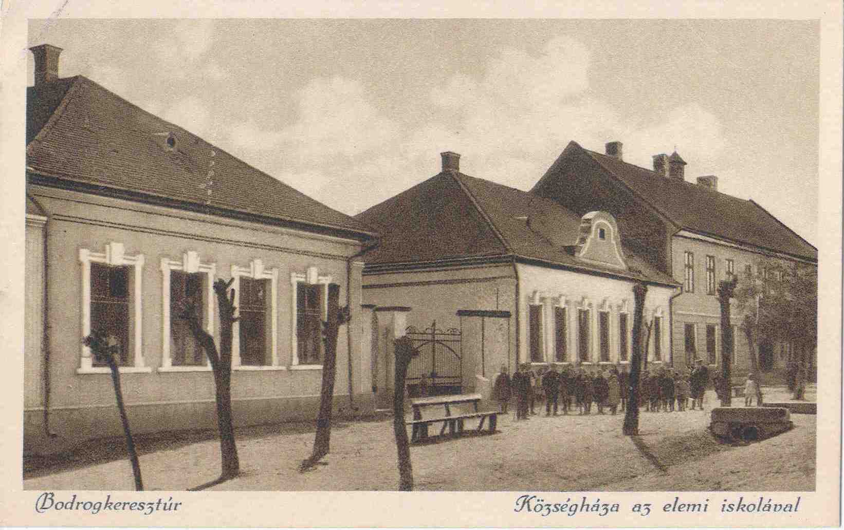 Village Hall of Bodrogkeresztúr previous to the current building in the beginning of the 20th century