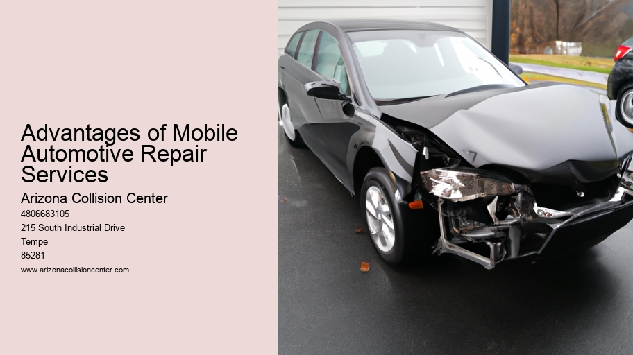 Advantages of Mobile Automotive Repair Services