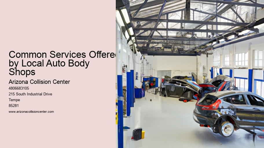 Common Services Offered by Local Auto Body Shops