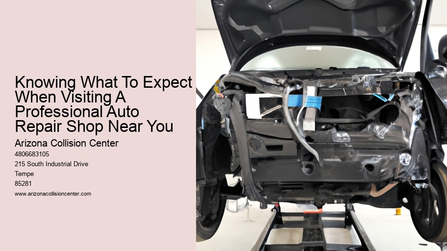 Knowing What To Expect When Visiting A Professional Auto Repair Shop Near You