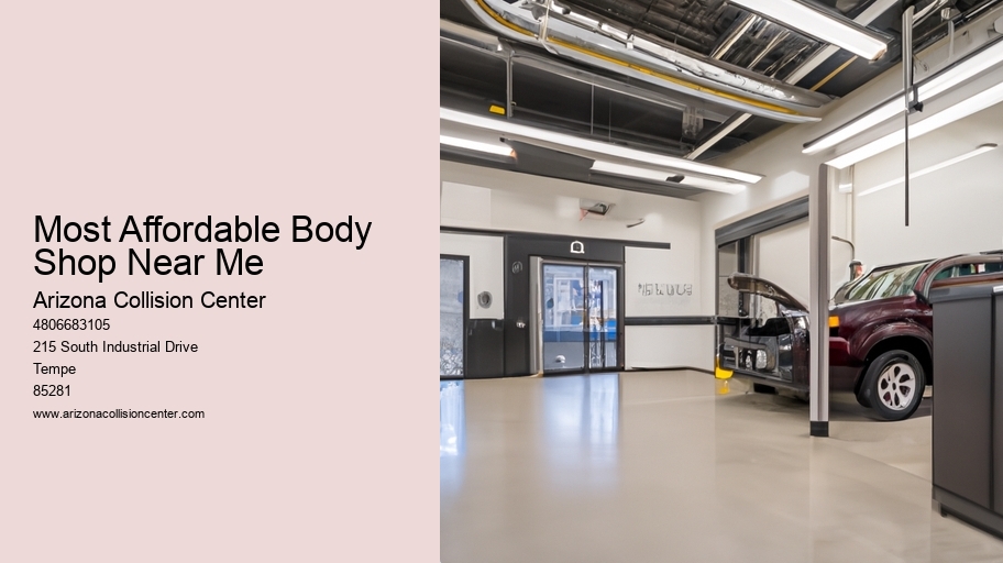 Most Affordable Body Shop Near Me