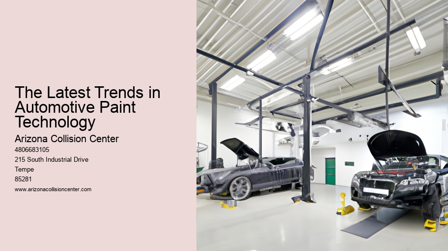 The Latest Trends in Automotive Paint Technology