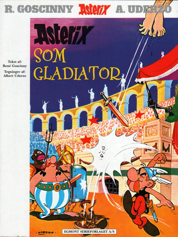 Asterix som gladiator af René Goscinny