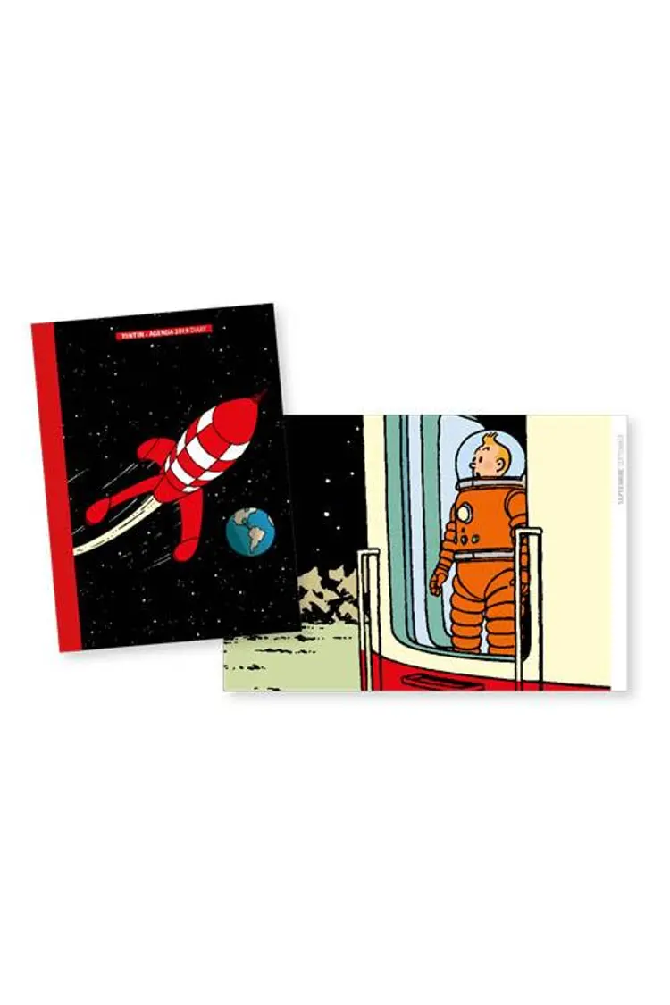 Tintin bogkalender 2019 af Herge
