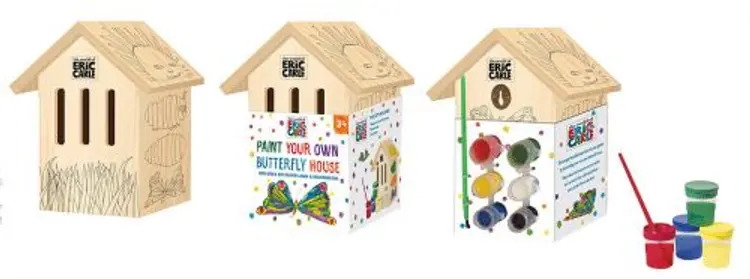Paint Your Own Butterfly House - Mal dit eget sommerfugle hus af robert Frederick