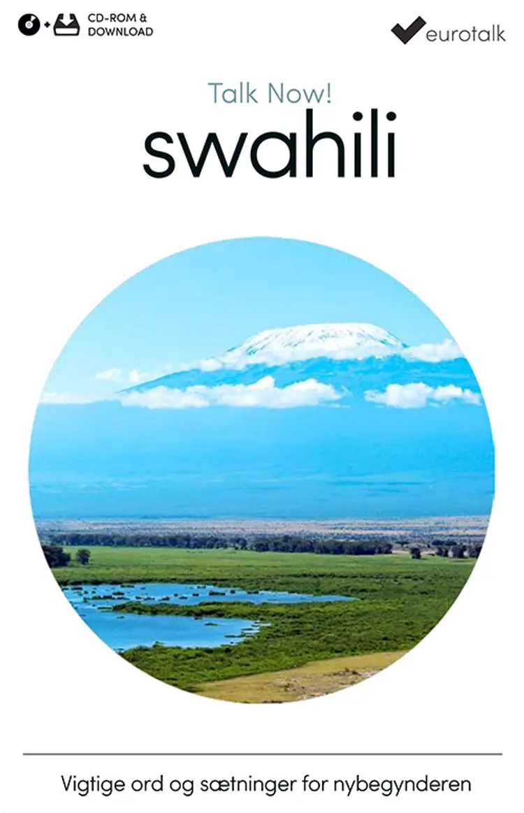 Swahili begynderkursus CD-ROM & download af EuroTalk