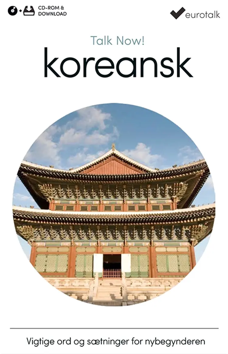 Koreansk begynderkursus CD-ROM & download af EuroTalk