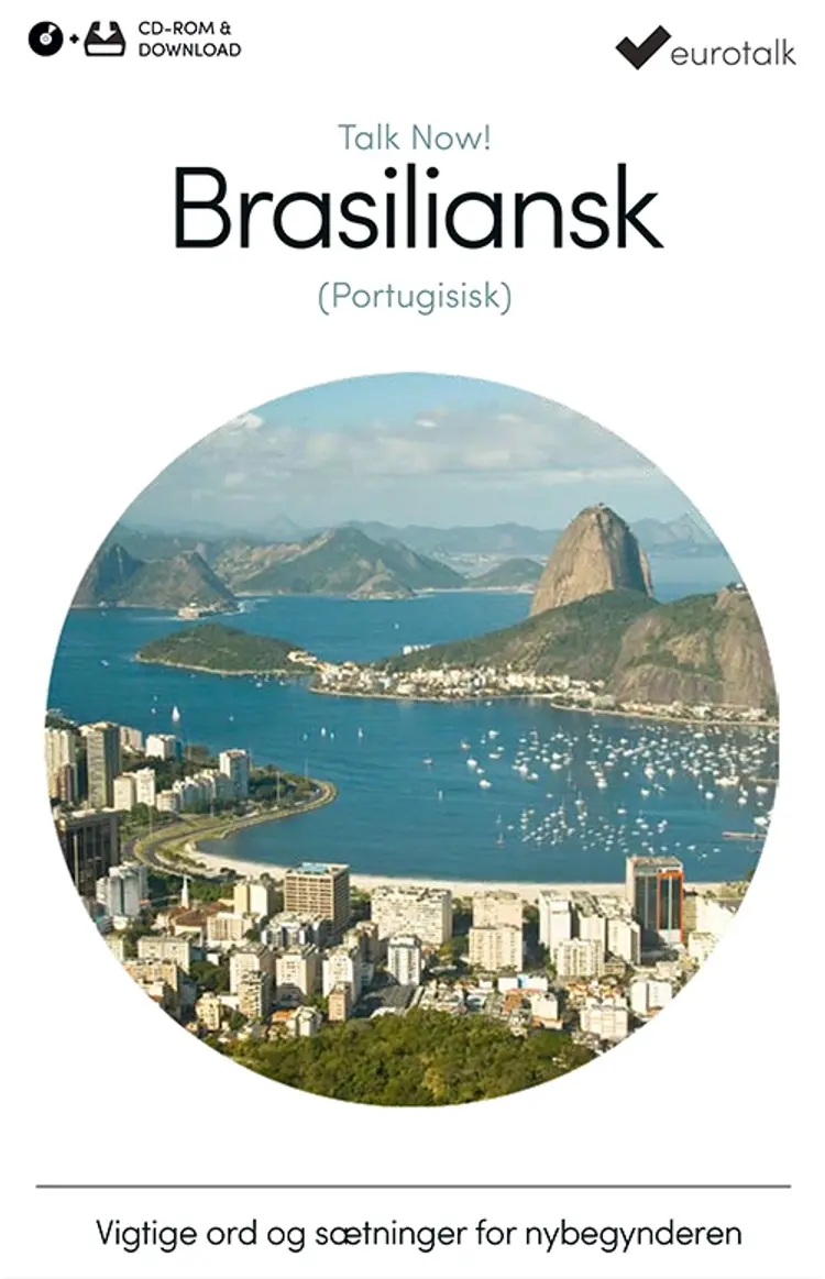 Brasiliansk (Portugisisk) begynderkursus CD-ROM & download af EuroTalk