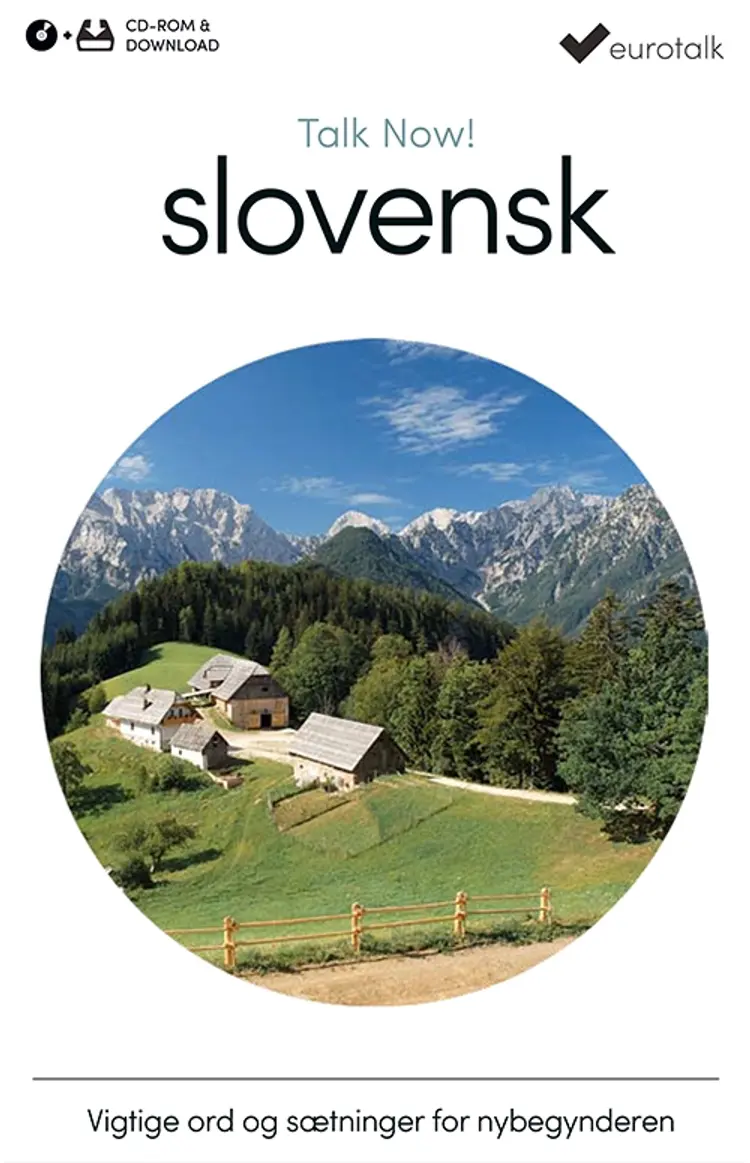 Slovensk begynderkursus CD-ROM & download af EuroTalk
