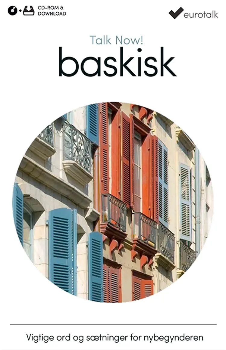 Baskisk begynderkursus CD-ROM & download af EuroTalk