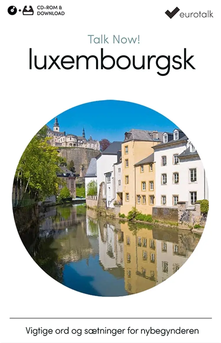 Luxemburgsk begynderkursus CD-ROM & download af EuroTalk