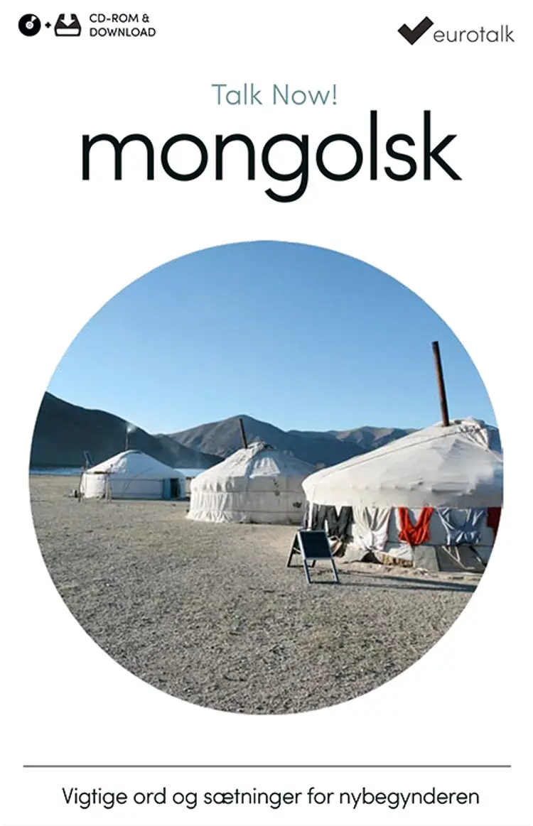 Mongolsk begynderkursus CD-ROM & download af EuroTalk