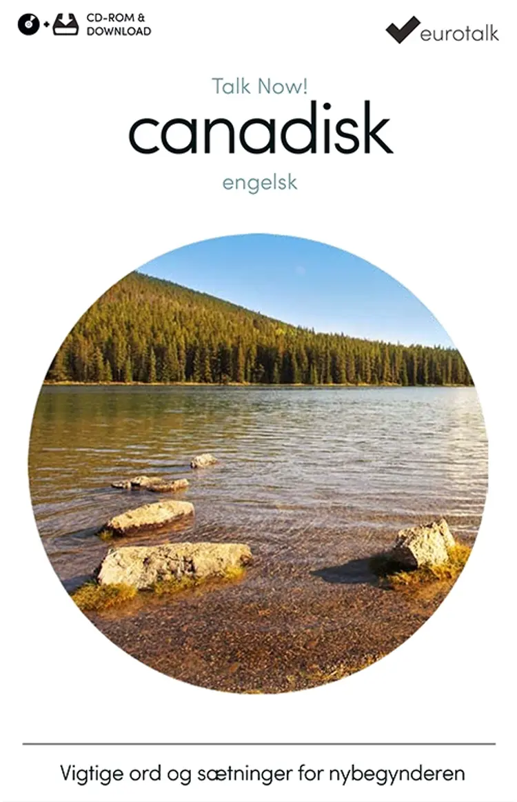 Canadisk engelsk begynderkursus CD-ROM & download af EuroTalk