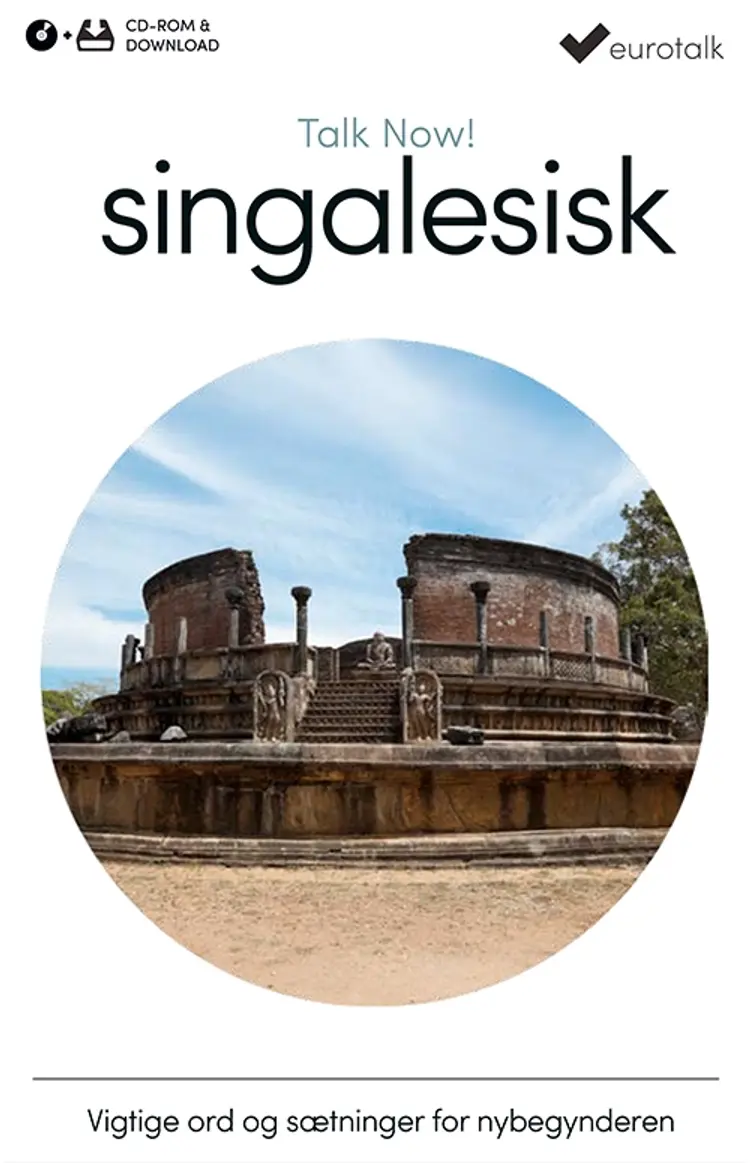Singalesisk begynderkursus CD-ROM & download af EuroTalk