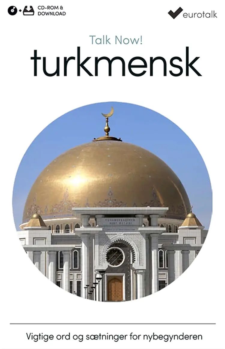 Turkmensk begynderkursus CD-ROM & download af EuroTalk