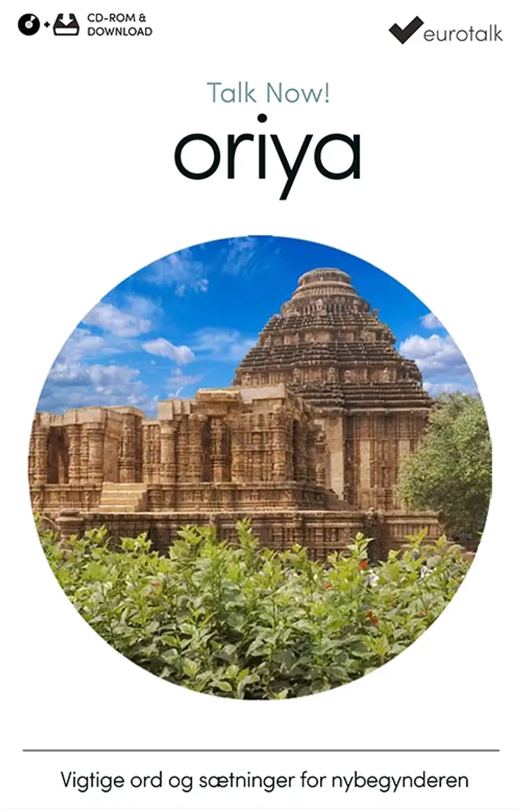 Oriya begynderkursus CD-ROM & download af EuroTalk