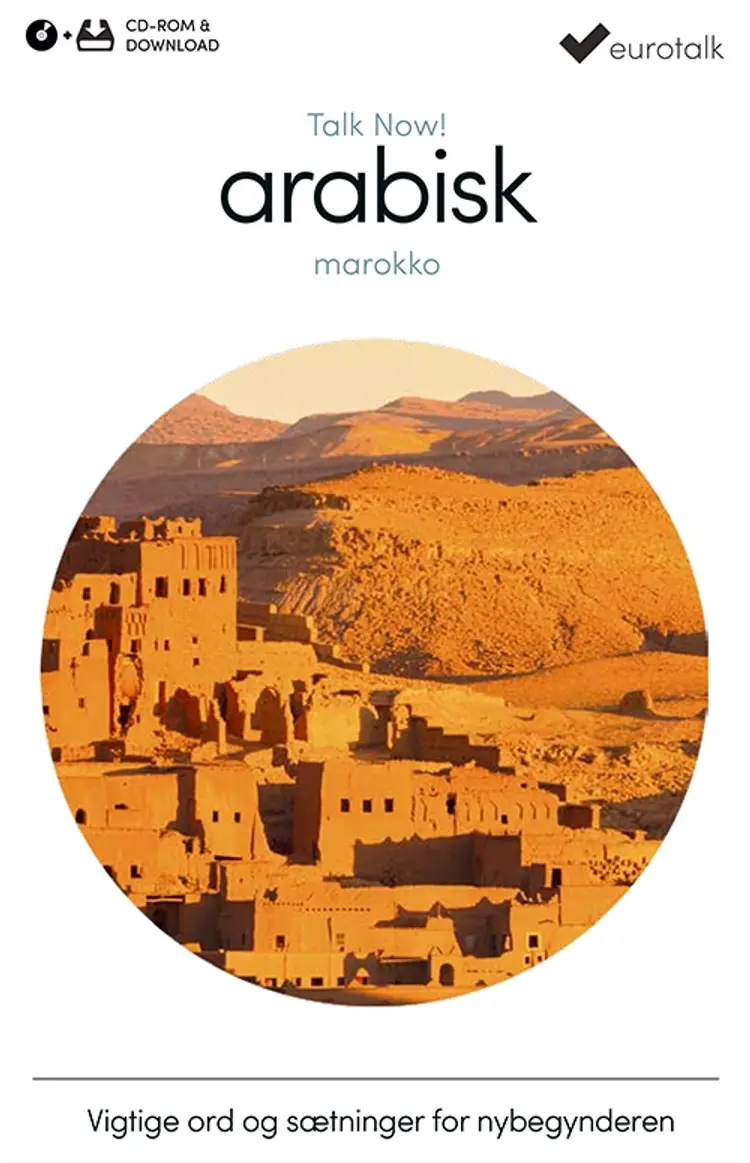 Arabisk (Marokko) begynderkursus CD-ROM & download af EuroTalk