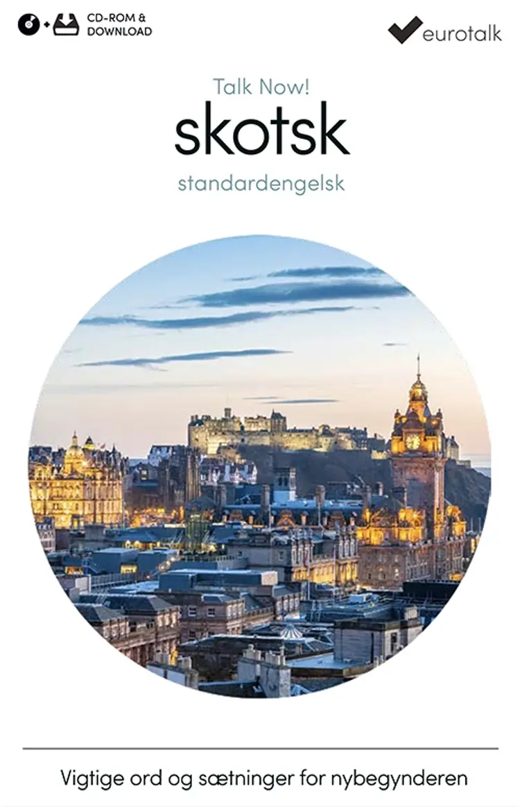 Skotsk standard engelsk begynderkursus CD-ROM & download af EuroTalk