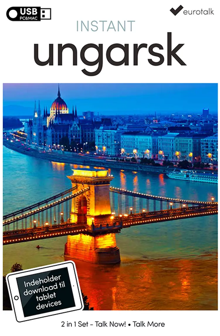 Ungarsk begynder- og parlørkursus USB & download af EuroTalk