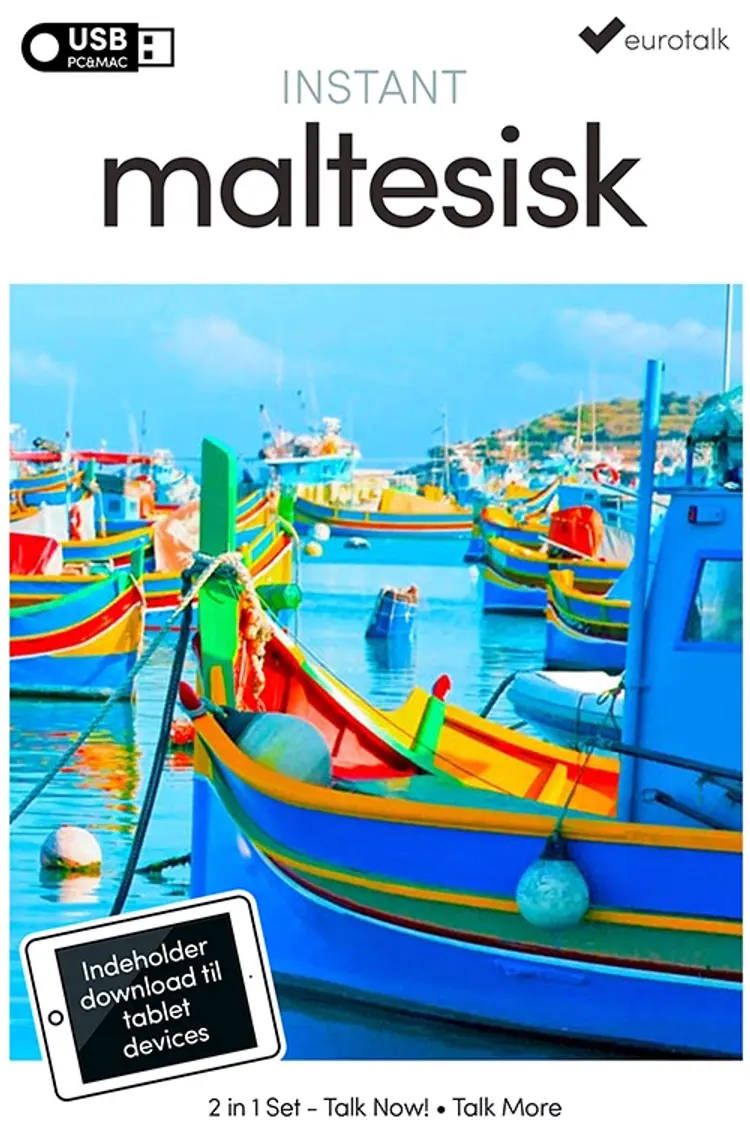 Maltesisk begynder- og parlørkursus USB & download af EuroTalk