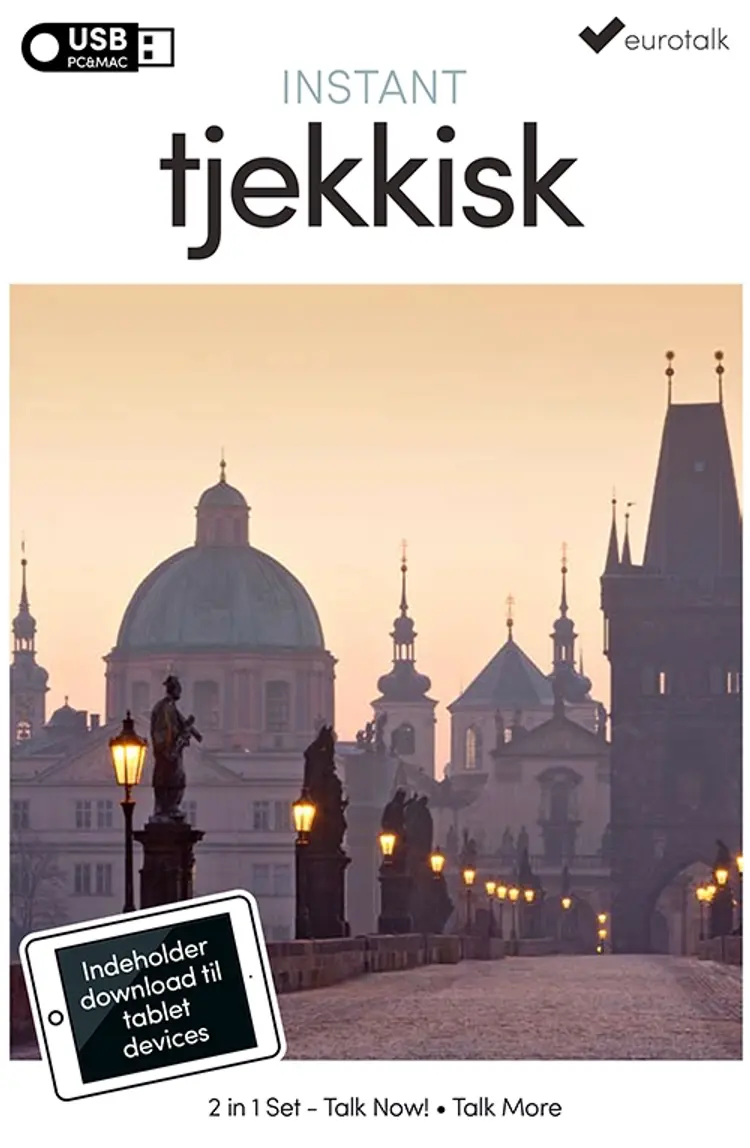 Tjekkisk begynder- og parlørkursus USB & download af EuroTalk