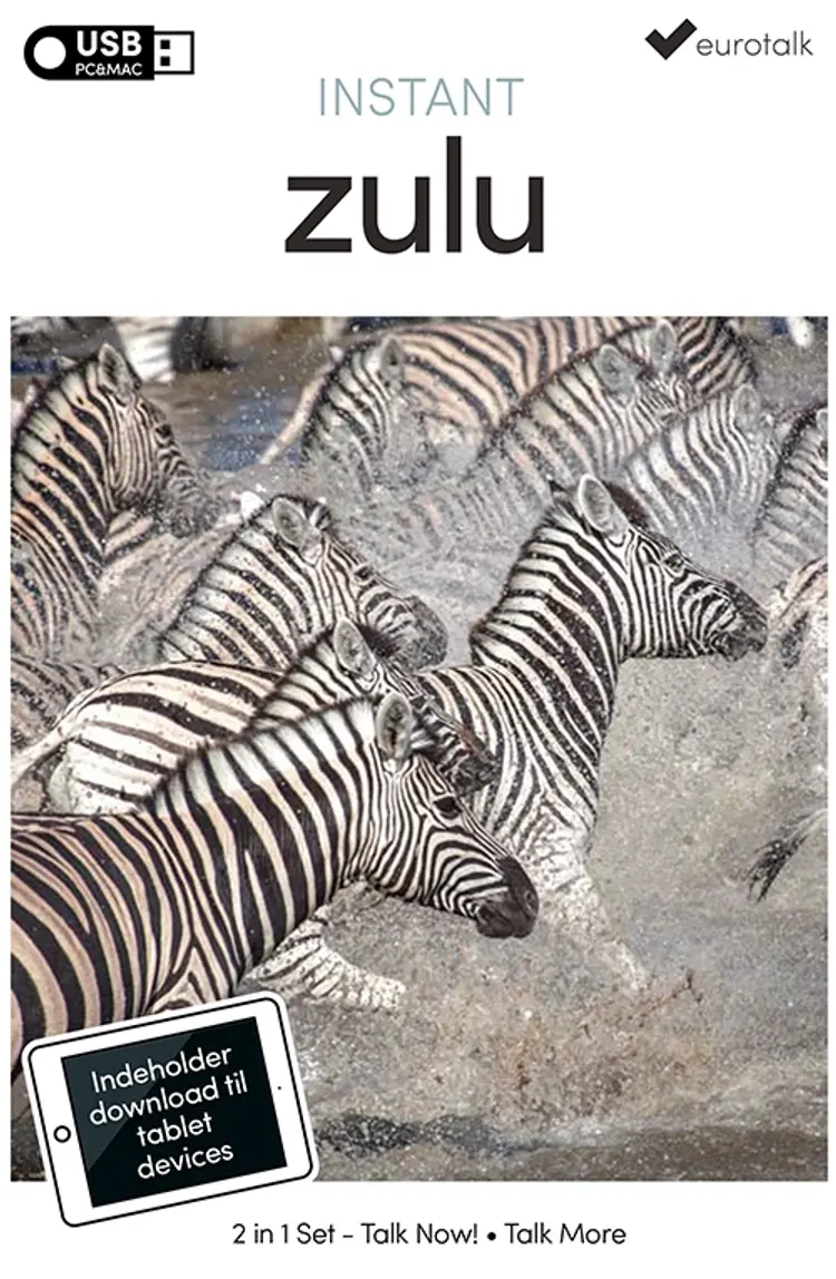 Zulu begynder- og parlørkursus USB & download af EuroTalk