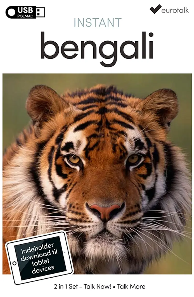 Bengali begynder- og parlørkursus USB & download af EuroTalk