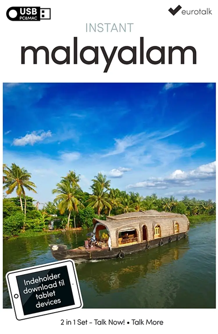 Malayalam begynder- og parlørkursus USB & download af EuroTalk