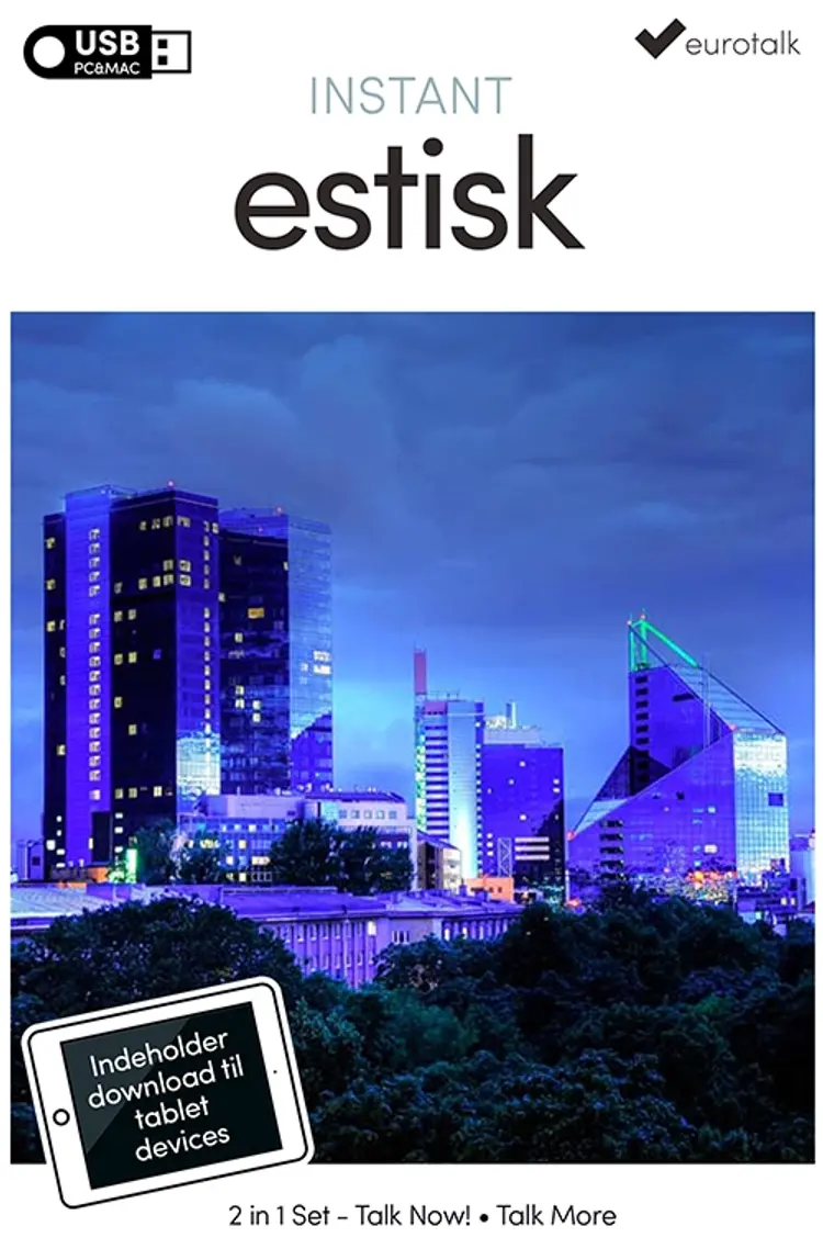Estisk begynder- og parlørkursus USB & download af EuroTalk
