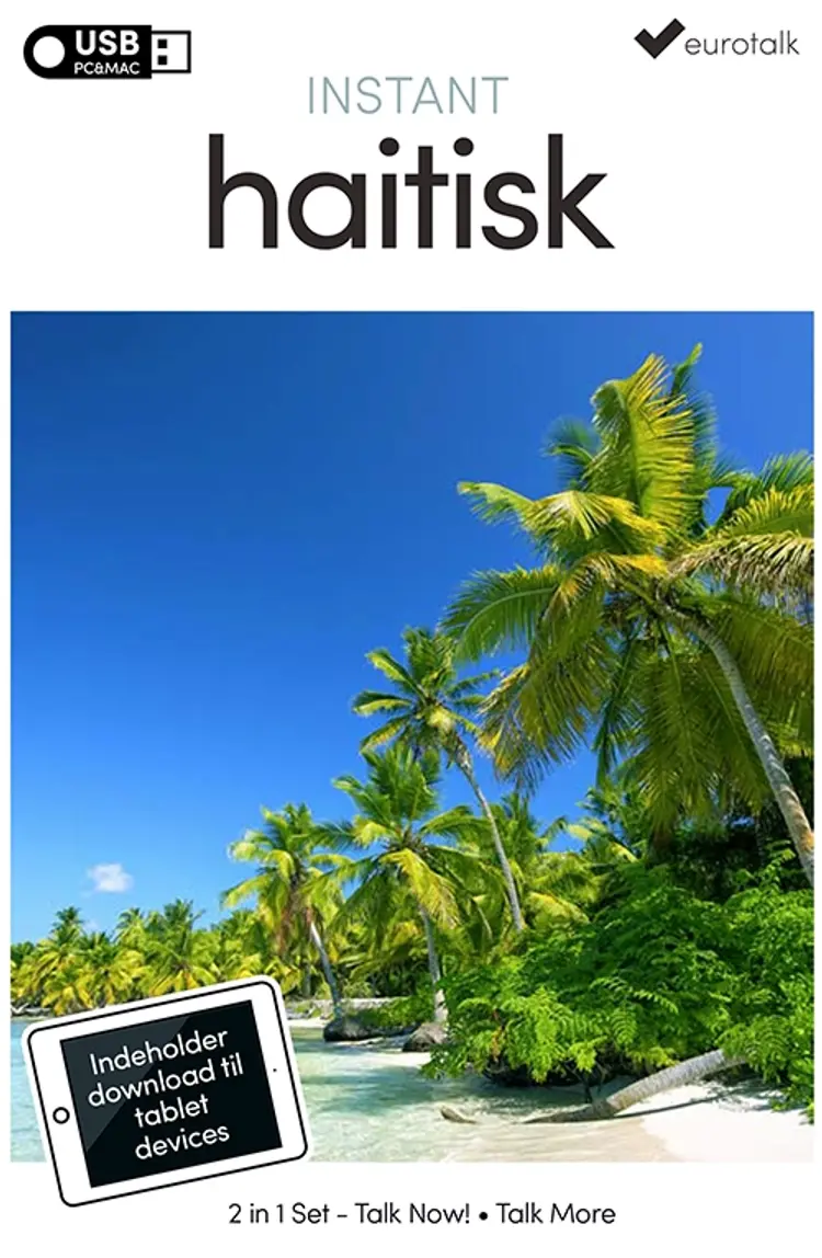 Haitisk begynder- og parlørkursus USB & download af EuroTalk