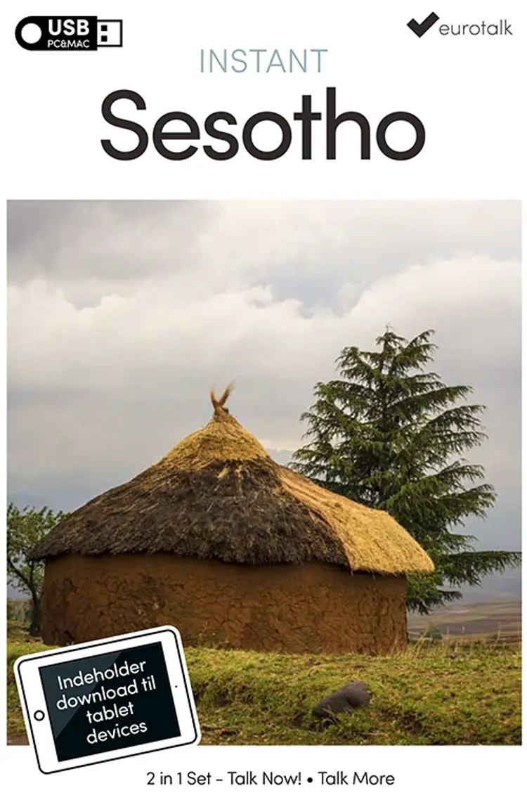 Sesotho begynder- og parlørkursus USB & download af EuroTalk