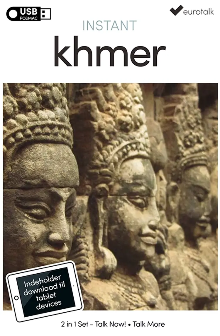 Khmer begynder- og parlørkursus USB & download af EuroTalk
