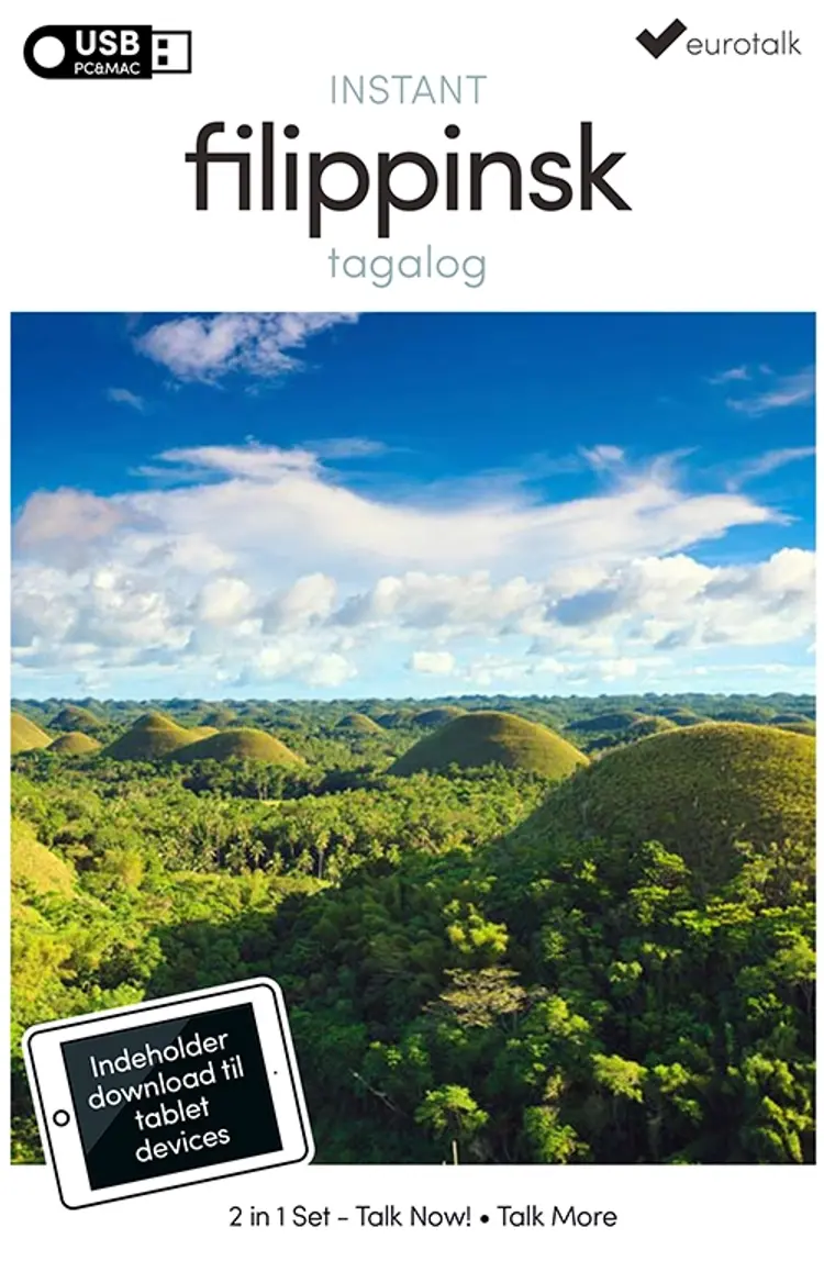 Tagalog begynder- og parlørkursus USB & download af EuroTalk