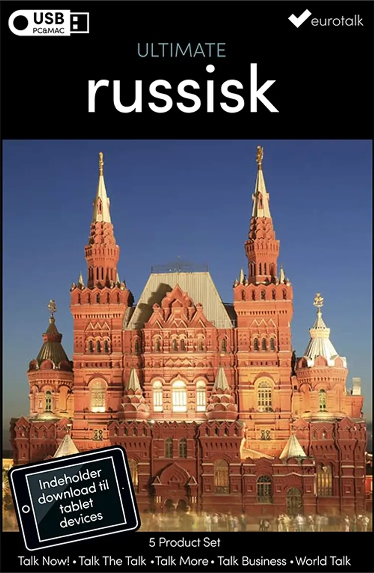 Russisk samlet kursus USB & download af EuroTalk