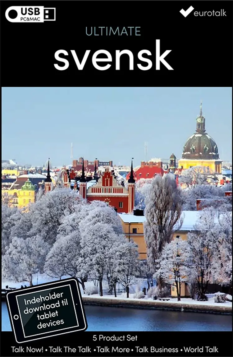 Svensk samlet kursus USB & download af EuroTalk