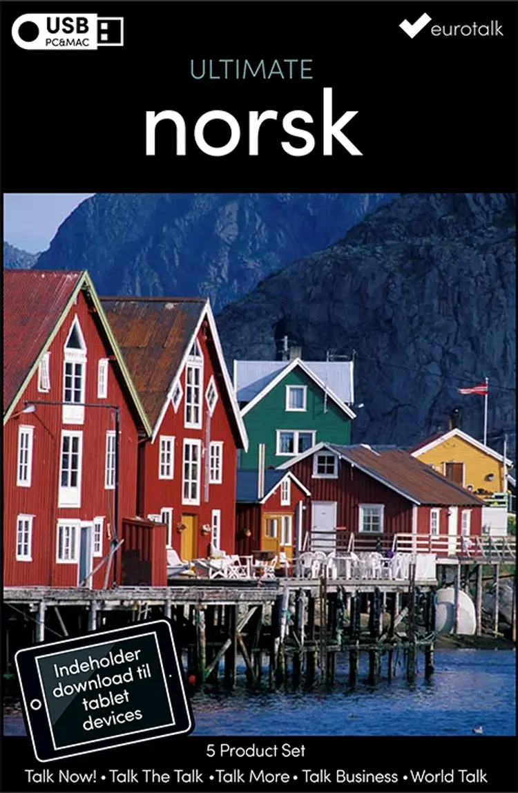 Norsk samlet kursus USB & download af EuroTalk