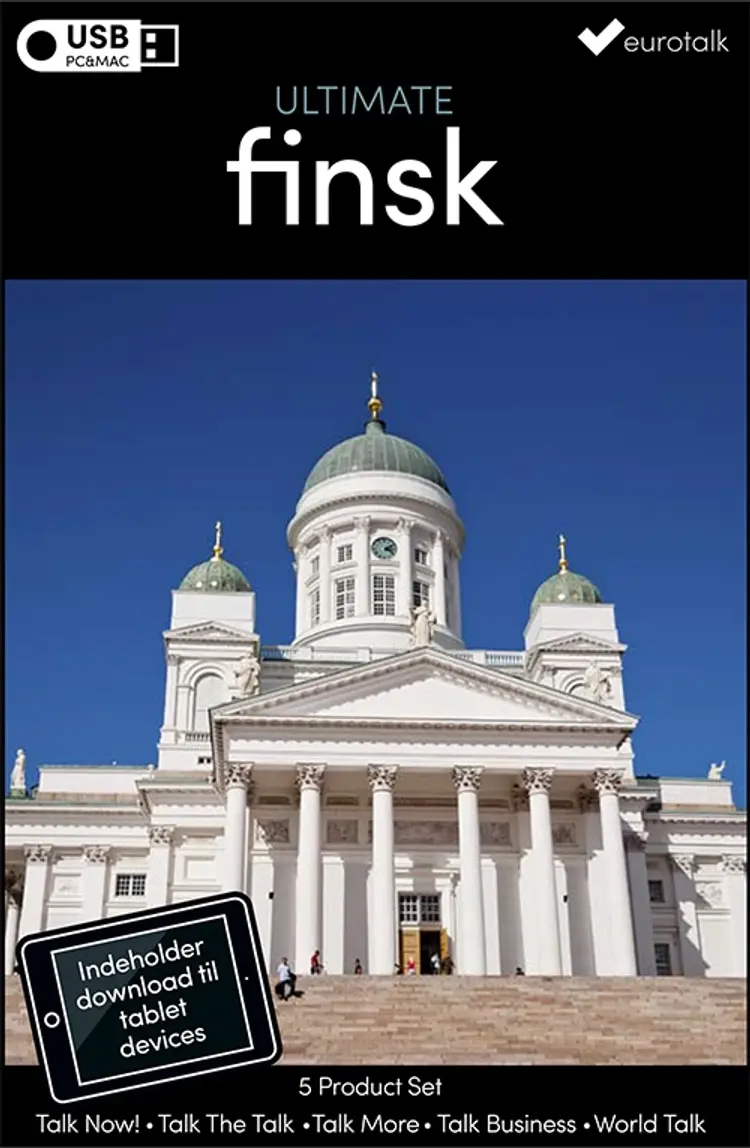 Finsk samlet kursus USB & download af EuroTalk