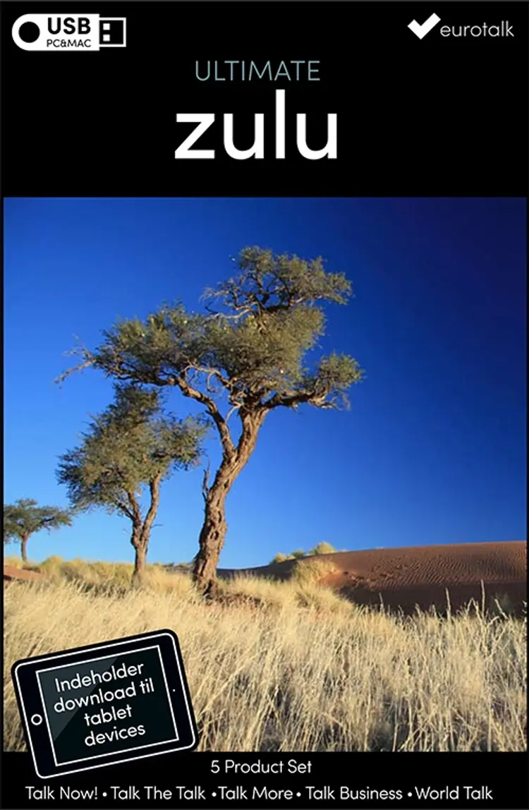 Zulu samlet kursus USB & download af EuroTalk