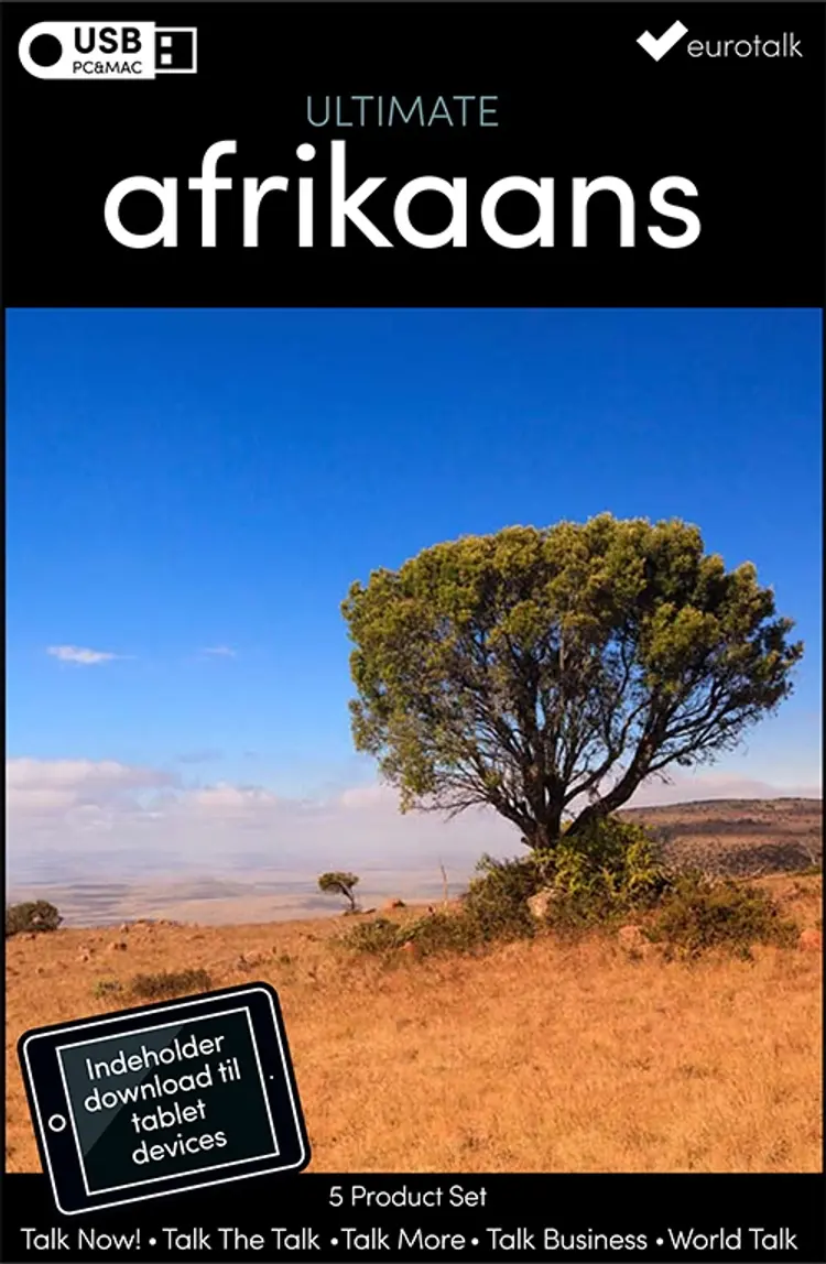 Afrikaans samlet kursus USB & download af EuroTalk