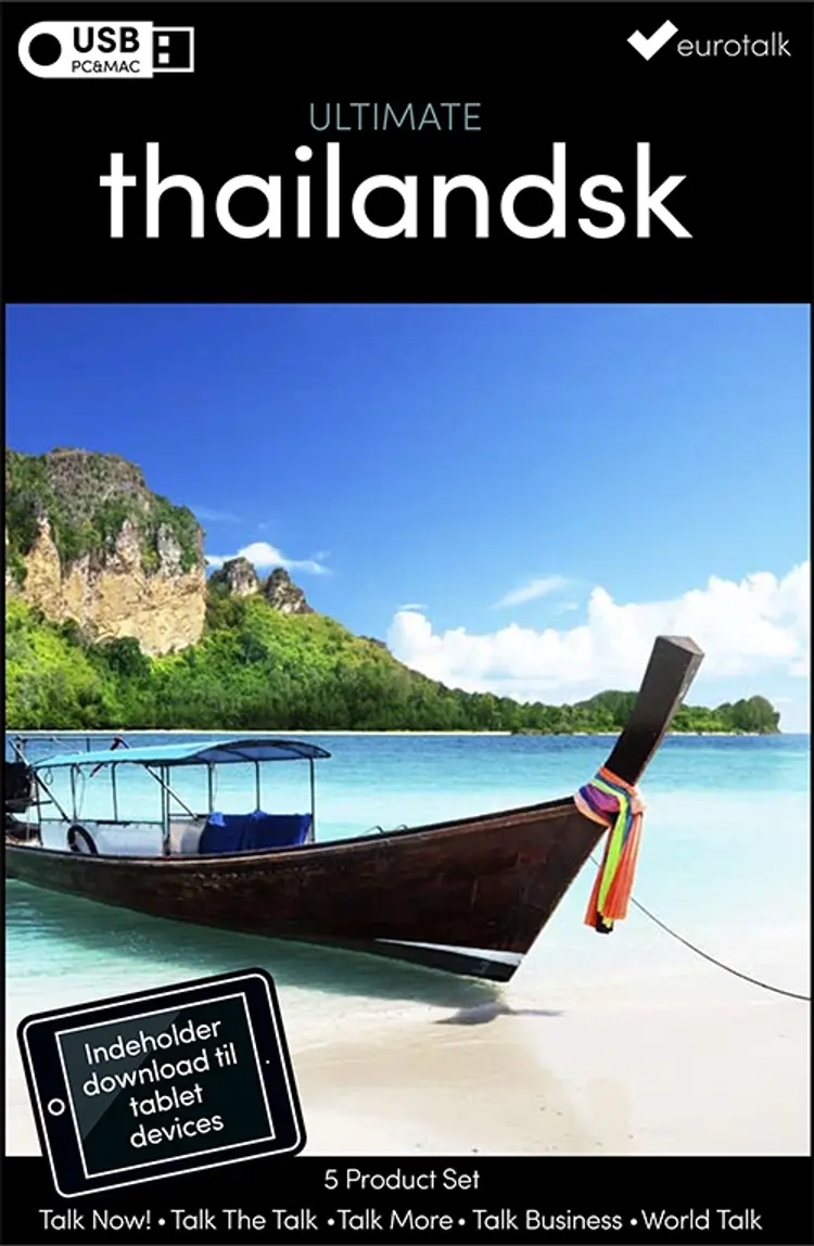 Thai samlet kursus USB & download af Eurotalk
