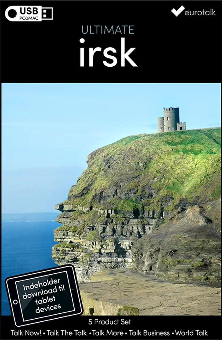 Irsk samlet kursus USB & download af EuroTalk