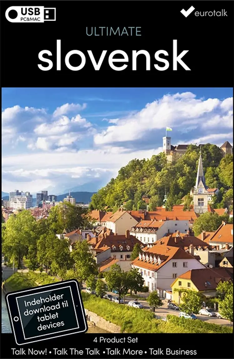 Slovensk samlet kursus USB & download af EuroTalk